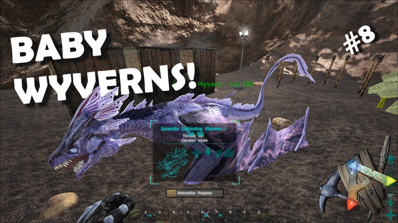 ARK SURVIVAL EVOLVED EP8 BABY WYVERNS PART 1 OF 2 YouTube ARK SURVIVAL EVOLVED EP8 BABY WYVERNS PART 1 OF 2 YouTube
