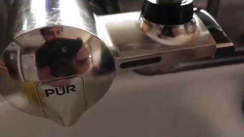 Pur water filter light reset