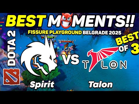 Spirit vs Talon Esports - HIGHLIGHTS - FISSURE Playground Belgrade 2025 | Dota 2