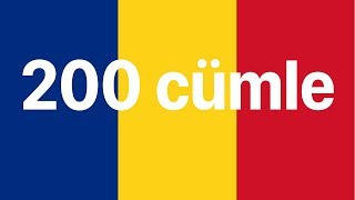 Romence öğrenin: Romence 200 ifadeler - Romence dilinde cümleler - Romanya dili