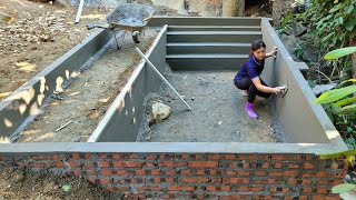 Download Lagu Linh picked tangerines to sell and plastered the duck pond to prevent water seepage. MP3