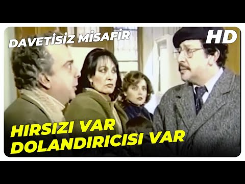 Davetsiz Misafir - Ya Paramı Verirsin Yada Karakola! | Zeki Alasya Metin Akpınar Eski Türk Filmi