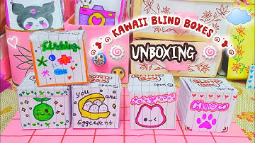 🎀🐰 Uitpakken van 5 Kawaii 🍥 Blinde Dozen! | Leuke miniverrassingen 🎀✨