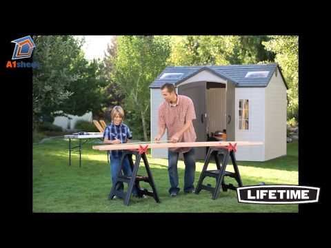 Lifetime 10x8 Plastic Shed