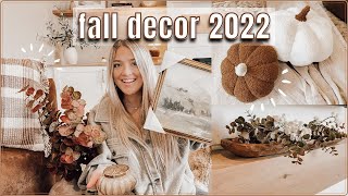 2022 FALL DECOR! 🍂 | target, homegoods, tjmaxx, hobby lobby + MORE | fall decor HAUL + styling ideas