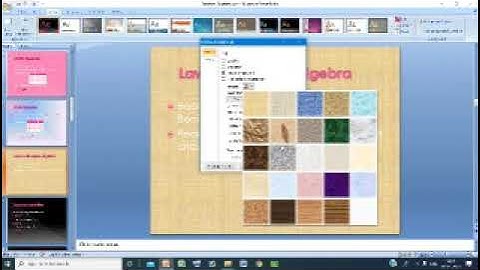 Class 5 Chapter 6 More on PowerPoint Part  1