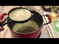 How to Make Delicious Pea Soup using Canned Peas & Powdered Milk-Everything in the Stockpile