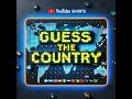 Only Smart Minds Can Solve This! 💡 Guess the Country!#saturdayquiz  #riddles #trivia