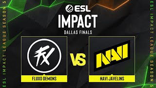 Fluxo Demons проти NAVI Javelins | ESL Impact S5 Finals