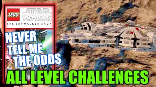 Never Tell Me the Odds - Level Challenges Gameplay - Lego Star Wars The Skywalker Saga