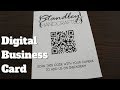 Digital business card - QR Code for your candle business