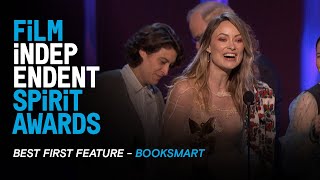 BOOKSMART wins Best First Feature at the 35th Film Independent Spirit Awards