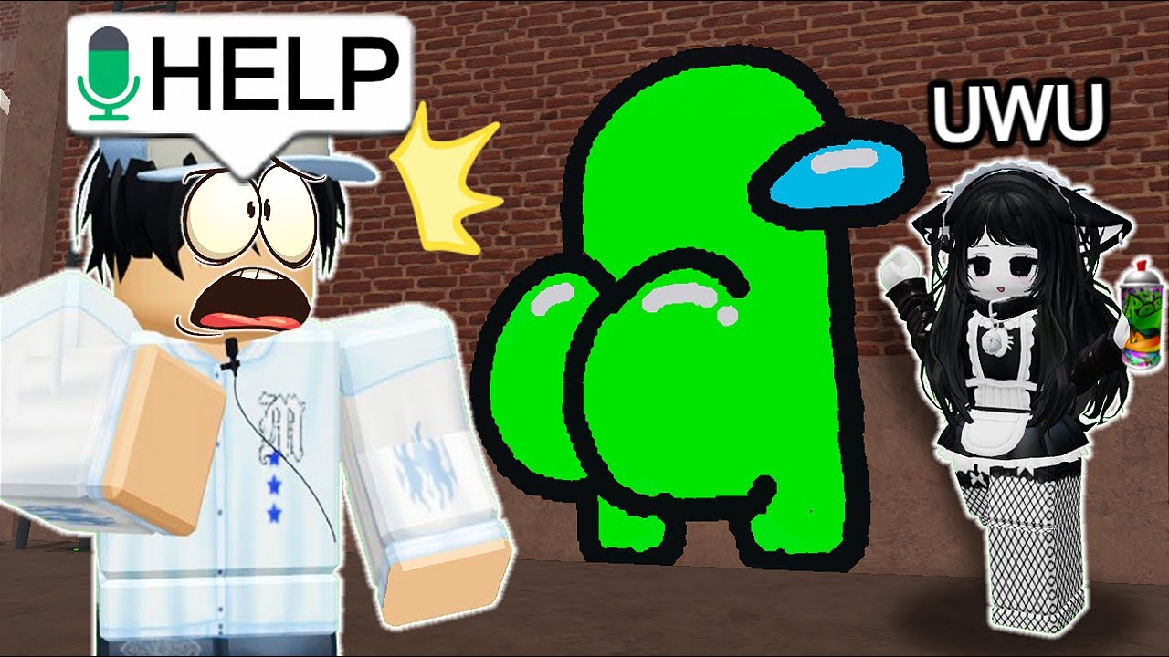 Roblox Spray Paint VOICE CHAT But its SUPER SUS...