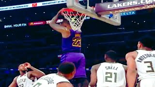#leBron LeBron Reverse Put Back Dunk vs Milwaukee | 3/1/2019