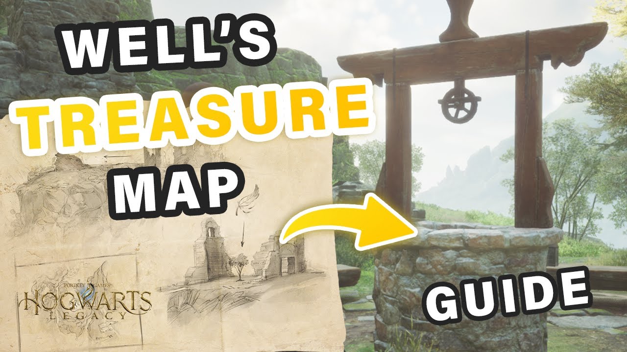 Hogwarts Legacy Well's Treasure Map Solution