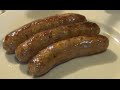 Cooking Italian Sausage - SIMPLE & EASY at HOME!