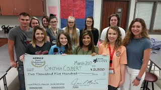 KPRC Senior Scholarship: Cynthia Colbert