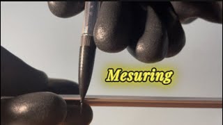 ASMR | Measuring your face (no talking, slow writing, rule & meter) 🚧