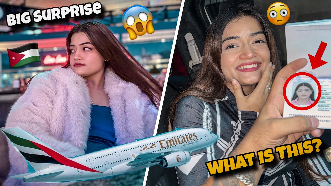 First International Trip With My Boyfriend😍Guess The Country?😄