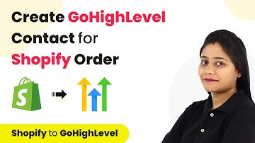 How to Create GoHighLevel Contact for Shopify Order | GoHighLevel Shopify Integration
