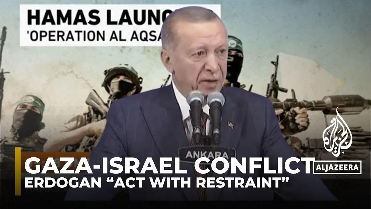الصراع الإسرائيلي الفلسطيني: الرئيس التركي أردوغان: التزموا بضبط النفس I AJ #shorts