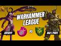 Enticity (Slaanesh) vs Ponti (Nurgle) - Game 1 - Warhammer League #5