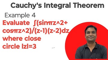 Evaluate  ∫(sinπz^2+ cosπz^2)/(z-1)(z-2)dzwhere close circle lzl=3