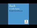 Miniature de la vidéo de la chanson Suite No. 1 In G Major, Bwv 1007: V. Menuet 1 And Ii