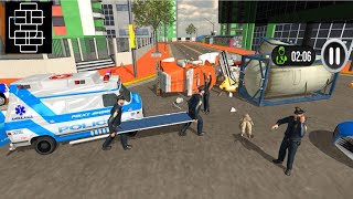 Police Ambulance Rescue Driver Simulator Game - Android Gameplay - # Nava Teja YT screenshot 4