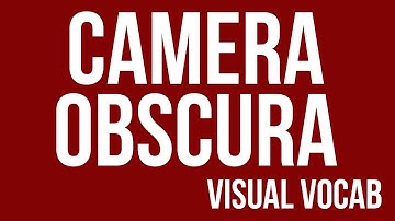 Camera Obscura defined - From Goodbye-Art Academy