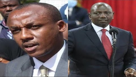 Mutula Kilonzo Jr. Praises Ruto For Slashing Fertilizer Prices