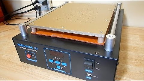 YIHUA 946A-III Digital LCD Screen Separator and FULL DEMONSTRATION of Unit