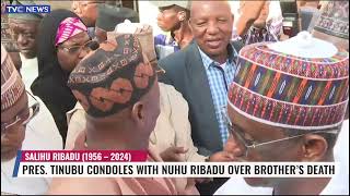 President Tinubu Condoles With NSA Nuhu Ribadu Over Brother's Death