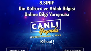 8. Sınıf Din Kültürü ve Ahlak Bilgisi Bilgi Yarışması screenshot 1