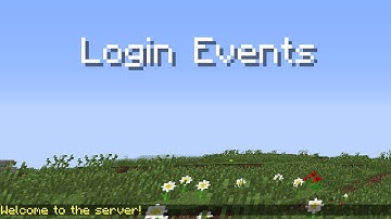 Minecraft: Login Messages