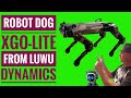 Robot Dog XGO Lite from Luwu Dynamics First Look and Feature walk through