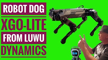 Robot Dog XGO Lite from Luwu Dynamics First Look and Feature walk through