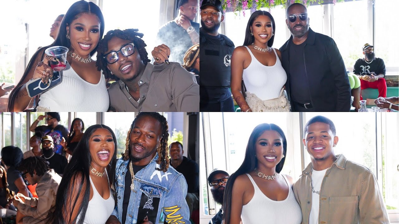 Deiondra Sanders CU watch party Jacquees Pacman Jones Clifton