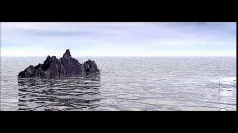 Underwater UFO ~ Camera and Object Animation in Bryce 7 Pro by SourceCodeX