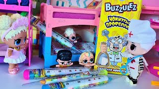 CANDY THERMOMETERS AND PILLS🤣😲 New DOCTOR in kindergarten LOL surprise FUNNY dolls cartoons
