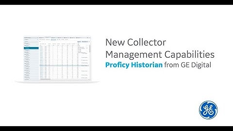 GE Digital:  Proficy Historian 9 0