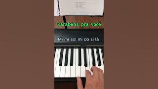 Parabéns pra você #piano #festa #aniversario