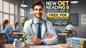 New OET Reading Part B | Harder Questions, Answers & Exam Prep Tips #ucan #oetexam