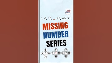 Missing Number Series | Reasoning | Gyanm Punjab #Shorts