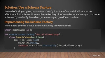 Mastering Marshmallow for Parameter Validation in Python