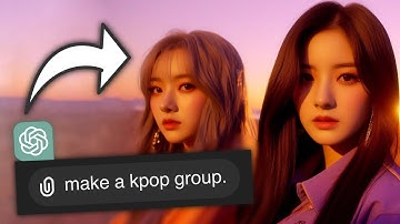 I Used AI To Create My Own Kpop Girl Group.