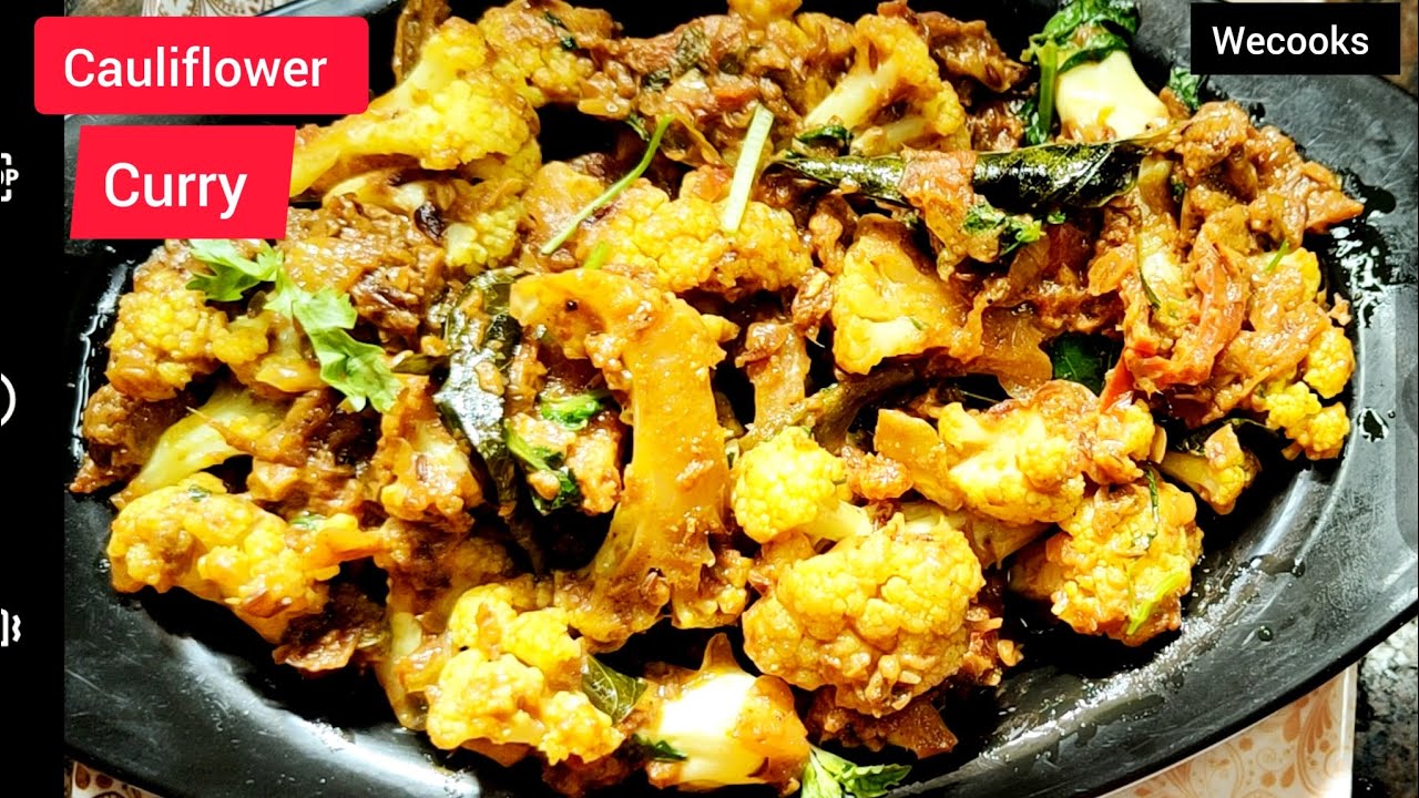 Cauliflower Curry Recipe in Telugu/Gobhi Curry Recipe/Simple and Easy