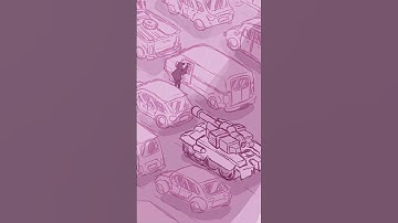 traffic jam #transformers #megatron #animation #flipaclip