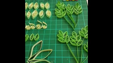 How to make a leaf ? Quilling leaf