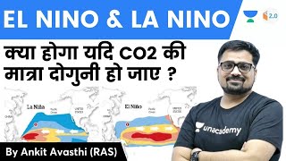El Nino & La Nino | क्या होगा यदि co2 की मात्रा दोगुनी हो जाए ? जानिए Ankit Sir से